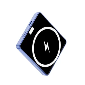 Vendita all'ingrosso 10 000 mah batteria-Disegno della tasca Mini Banca Portatile di Potere 15w Caricatore Del Telefono Mobile 10,000 mAh Batteria Magnetico Senza Fili per il iPhone 12 13