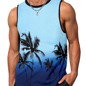Aprovecha las Vacaciones con Estilo: Camisetas sin Mangas para Hombre, 100% Algodón, Ideales para Escapadas Tropicales y Aventuras de Verano - Product Image 3
