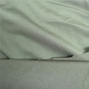 Séchage rapide Polyester <span class=keywords><strong>recyclé</strong></span> Spandex tricoté Jersey mèche recycler Polyester élasthanne simple Jersey tissu pour Yoga vêtements de sport - Product Image 2