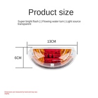 Luces Laterales LED de 24V para Camiones, Estándar, Impermeables, de Alta Luminosidad, Indicadores de Ancho y Señalización de Giro