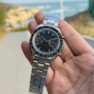 Orologio Meccanico Automatico da <span class=keywords><strong>Uomo</strong></span> di Lusso, Edizione Limitata, con Ghiera in Acciaio, Sportivo, Impermeabile e Luminoso - Product Image 1