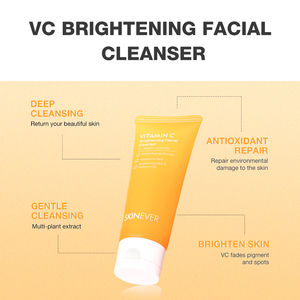 Formule coréenne de haute qualité nettoyage en profondeur pour <span class=keywords><strong>peau</strong></span> <span class=keywords><strong>sensible</strong></span> éclaircit la <span class=keywords><strong>peau</strong></span> vitamine C <span class=keywords><strong>nettoyant</strong></span> pour le visage - Product Image 4