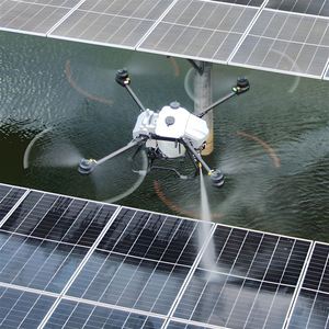 โดรนทำความสะอาดแผงโซลาร์เซลล์ JIUSI D50R ประสิทธิภาพสูง เหมาะสำหรับการทำความสะอาดแผงโซลาร์เซลล์ - Product Image 1