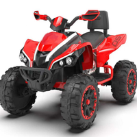 Buggy de plage à quatre roues pour enfants, véhicule tout-terrain pour enfants, moto électrique, avec siège adulte, pour garçons et filles.