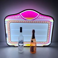Maßgefertigtes Acryl-LED-Buchstaben-Schild Mehrfarbiges Tragbares Design Fernbedienung Austauschbare Buchstaben für Partys