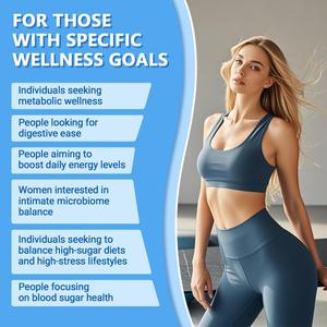 Suplemento de equilibrio de levaduras para mujeres adultas, cápsulas de mezcla herbal Candida <span class=keywords><strong>Cleanse</strong></span>, salud digestiva intestinal, grado alimenticio, 60 cápsulas por paquete - Product Image 3