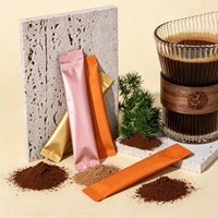 Sachets individuels de poudre de gel énergétique, supplément en poudre, sachets d'assaisonnement, emballage en feuille thermoscellable, sachet de café