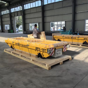 नया ट्रैकलेस ट्रांसफर कार्ट रेल मोल्ड स्टीवेटेड ट्रांसफर ट्रॉली वायरलेस/पीएलसी नियंत्रण 1-500 टी लोड क्षमता निर्माण संयंत्र - Product Image 1