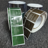 Étiquette personnalisée pour diffuseur de parfum en rouleau, autocollante, avec dorure à chaud et vernis brillant, pour emballage de flacon de diffuseur à bâtonnets