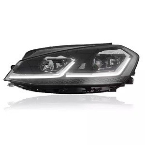 VLAND Nuevo Conjunto de Faros Delanteros Full <span class=keywords><strong>LED</strong></span> <span class=keywords><strong>Golf</strong></span> Mk7 Lámpara 12V 5000K 3000LM 25W Bombilla D2H para VW <span class=keywords><strong>Golf</strong></span> 2013-2019 - Product Image 4