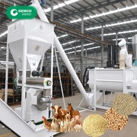 Presse à granulés d'aliments pour animaux à matrice annulaire pour fabricants d'aliments pour poissons, faible taux de poudre, production stable, économie de main-d'œuvre