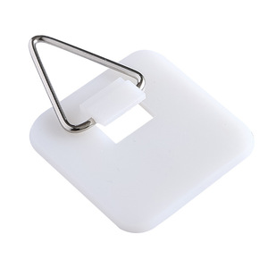 square Shape ABS Plastic <b>Plate</b> Hanger Picture Hanging Hooks - Product Image 5