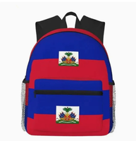 Sac à dos pour enfants à grande capacité, design drapeau du Ghana personnalisé, idéal pour les activités sportives en plein air – Vente chaude