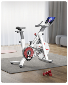 TikTok Trending-Cinturón de ciclismo para uso doméstico, ejercicio magnético, bicicleta giratoria con aplicación, color negro, 2022 - Product Image 4