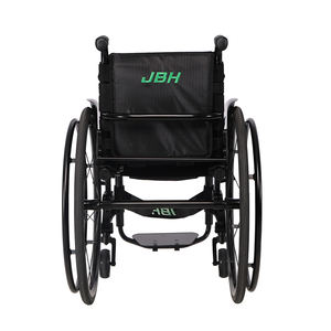 <span class=keywords><strong>Fauteuil</strong></span> <span class=keywords><strong>roulant</strong></span> de sport de <span class=keywords><strong>tennis</strong></span> manuel en aluminium JBH S005, léger - Product Image 6