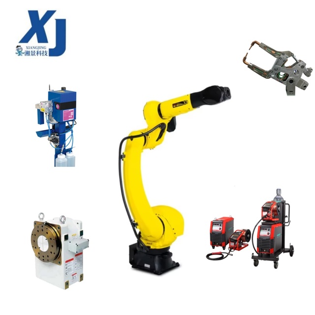 FANUC M-20iD/35 Welding Robot  Extreme Speed and Precision with Megmeet Welding Machine and CNGBS Positioner