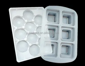 5 Holte Blister Transparant Pp Plastic Voedselverpakking Vacuümvormende Insert Cookies Lade