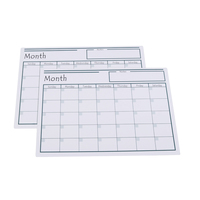 Aimant de réfrigérateur en ferrite souple imperméable pour agenda et liste de tâches, à effacement à sec, à forte magnetisation, taille personnalisable
