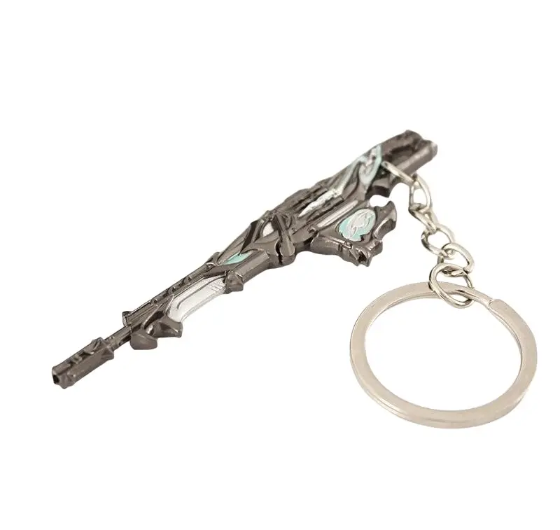 Popular game Valorant toy guns Metal key chain customized Metal crafts gift Game Toy