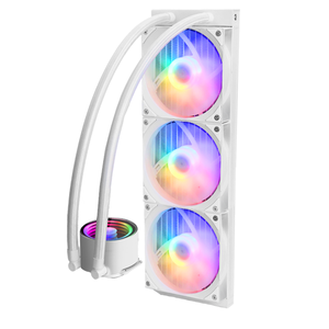 Nuevo Enfriador de Agua AIO de Tamaño Completo 120/240/360mm Blanco y Negro, Radiador Refrigerado por Agua con Ventilador LED ARGB para Cajas de PC, Compatible con Computadoras - Product Image 2