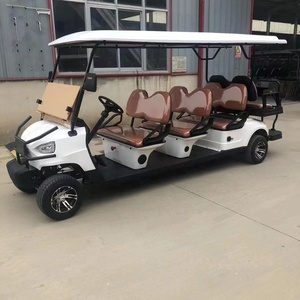 Voiturette <span class=keywords><strong>de</strong></span> <span class=keywords><strong>golf</strong></span> électrique 6+2 places 60V/72V avec batterie au lithium, homologuée pour la route, boîtes latérales personnalisées, certifiée CE, 30-50 km/h - Product Image 6