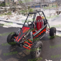Kart à pédales tout-terrain SWICOO, monoplace, 180cc, moteur 4 temps, kart de course tout-terrain à vendre