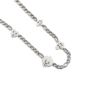 Craft Wolf Original Design Accessoires de mode Poker Face Chain <span class=keywords><strong>Collier</strong></span> en acier inoxydable <span class=keywords><strong>l</strong></span> bijoux USINE accessoires - Product Image 3