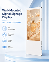 Pantalla Digital de Señalización Montada en Pared YSYUN, Pantalla LCD Publicitaria, Pantalla Comercial Android, Directo de Fábrica