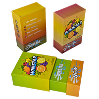Mexico Oregon Dispensary 1 Gram Kartonnen 0,5g Fruit Design Pre-Cart Roll Verpakking 2g Eva Insert Recycle Cart Box