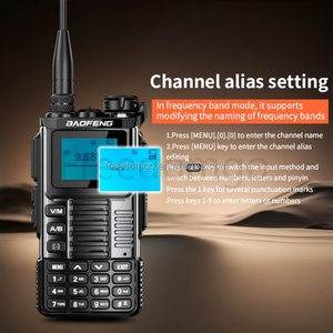 Walkie-Talkie Profesional Portátil BF-K67 Tipo-C con Linterna, UHF y VHF, 2 Vías, 999 Canales, 5W, Alcance de 0-5km - Product Image 1