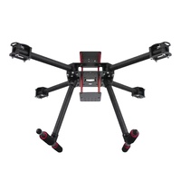 Kit de cadre en fibre de carbone pleine longueur F450 450 mm, 395 g, haute résistance, pour entraînement au vol de quadricoptère RC