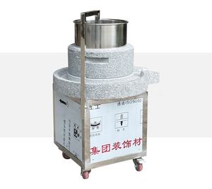 Machine commerciale automatique de fabrication de tortillas pour la mouture à la pierre de céréales humides (soja, riz), lait, piments, épices et pâte de farine pour nouilles de riz - Product Image 5