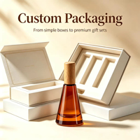 Botol Kaca Segitiga Kosong Mewah 15ml Tutup Kayu Warna Kustom Botol Semprot Parfum Kosmetik Pompa Semprot Model Sablon