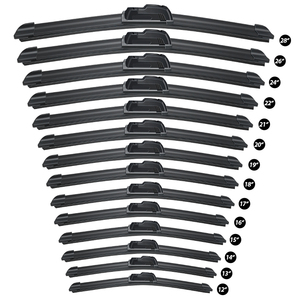 Meilleure vente balais d'essuie-glace universels sans cadre fabricant vente en gros balais d'essuie-glace - Product Image 3