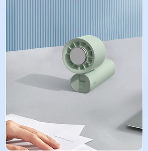 Foldable Desktop Stand <b>Fan</b> Home & Office Rechargeable Foldable <b>Handheld</b> <b>Fan</b> - 10000+ RPM High Power Ice <b>Fan</b> - Product Image 1