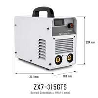 Machine à souder MMA 400GTE Inverter, 3 phases, 380V, 35-300A, machine à souder à l'arc, soudeuse à l'arc industrielle pour la soudure des métaux