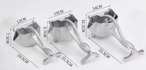 Presse-agrumes manuel en acier inoxydable Mini Presse-agrumes Orange Citron Moulin à jus de fruits Gadget de cuisine Outil de jus de fruits - Product Image 6