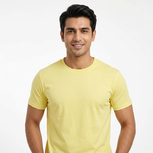Camiseta Personalizada para Hombre, Estilo 100% Algodón, Camisetas Lisas de Alta Calidad con Logotipo Personalizado - Product Image 1