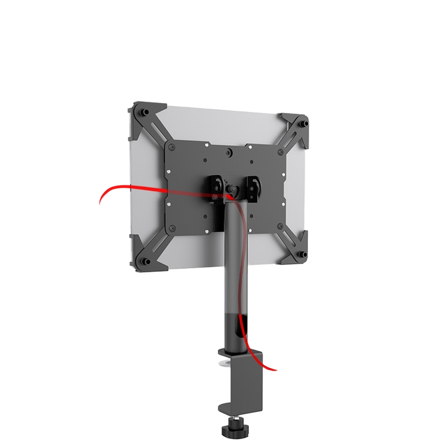 Anti-Theft Aluminum Alloy POS Tablet & Mobile Stand with 360 Degree Rotating Desktop Stand for Retail