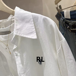Camicetta da <span class=keywords><strong>donna</strong></span> in puro <span class=keywords><strong>cotone</strong></span> ricamata in stile francese RL, cappotto/top da <span class=keywords><strong>donna</strong></span> aperto con bottoni primavera/estate, camicia da <span class=keywords><strong>donna</strong></span> # RL-178 - Product Image 4