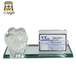 Hot Sale Dental Crystal Pen And Business Name Card Holder