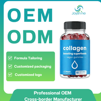 Gommes stimulant la production de collagène, pour une production naturelle de collagène, gommes à mâcher à la pectine végétalienne pour femmes et hommes, 60 gommes vitaminées à la pêche