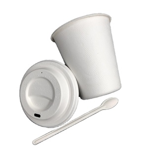 Yingzhenghui brand Biodegradable compostable coffee cups with lid