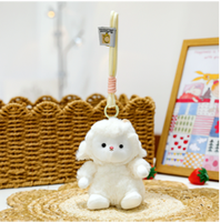 Nouveaux jouets en peluche super doux, adorables animaux en peluche Panda et Lapin pour la décoration de la maison, compagnon de bureau, cadeau de confort émotionnel