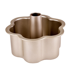 Suncity Flower Shaped Chiffon Cake Pan 8 Inch Springform Baking Mold For Cake Making - Product Image 2