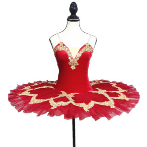 Vestido de Ballet para Niñas 2026 al por Mayor - Disfraz de Pequeña <span class=keywords><strong>Cisne</strong></span> de Lago de los Cisnes con Falda Tutú de Malla con Volantes y Lentejuelas Brillantes de Terciopelo - Product Image 1