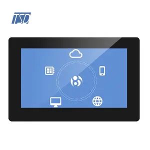HMI-solución Serial 800x480, pantalla táctil LCD, interfaz UART, 7 '', TFT, módulo LCD