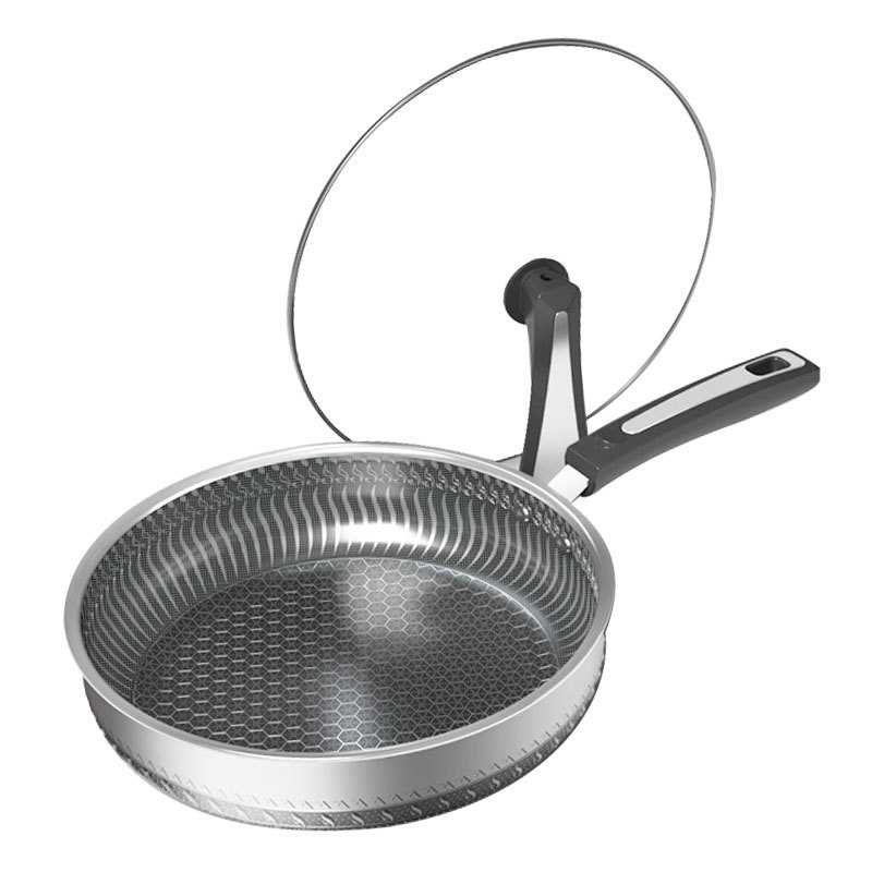 26cm316 stainless steel frying pan (with lid)