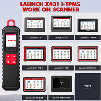 LAUNCH X431 ITPMS avec 4 capteurs LTR, détecteur de pression des pneus portable, 315 MHz, 433 MHz, capteurs programmables