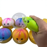 Jouet anti-stress Squishy Dumpling, pack surprise, mignon, en silicone de qualité alimentaire, matériau PU non toxique, pour filles et garçons de 14 ans et plus, fabriqué en Chine
